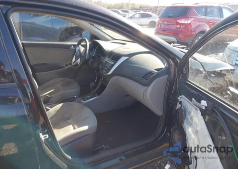 2013 Hyundai Accent Gls из США, поврежденный, VIN KMHCT4AE4DU494590